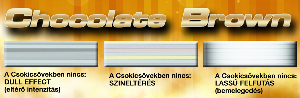 Csokicső tulajdonságok